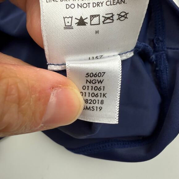 Hanna Andersson Navy Blue Sunblock Swim Rash Guard - Picture 6 of 8